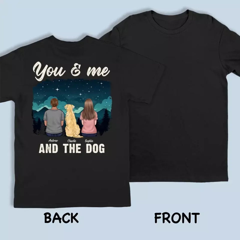 Our Furry Friends, A Bond So Tight - Dog & Cat Personalized Custom Back Printed Unisex T-shirt, Hoodie, Sweatshirt - Gift For Couples, Pet Owners, Pet Lovers