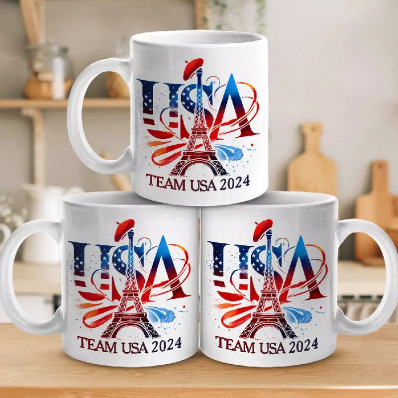 Team USA 2024 - Olympics Mug - Olympics Vacation, Gift For Family Members, Best Friends