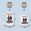 You're My Destiny - Couple Personalized Custom Mug - Gift For Husband Wife, Anniversary