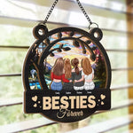 Custom Name Best Friend Gifts - Personalized Suncatcher Ornament