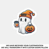 Halloween, Doorbells, Candy - Family Personalized Custom Shaped Pillow - Halloween Gift For Family Members