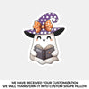 Too Much Of A Cutie To Be Spooky - Family Personalized Custom Shaped Pillow - Halloween Gift For Family Members