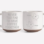Still Having Coffee Together - Bestie Personalized Custom Pottery Mug - Gift For Best Friends, BFF, Sisters