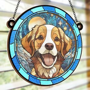 Custom Photo Everyone Is Taught That Angels Have Wings - Memorial Personalized Window Hanging Suncatcher - Sympathy Gift For Pet Owners, Pet Lovers