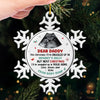 Custom Photo Loving A Baby Is A Circular Business -  Family Personalized Custom Ornament - Metal Custom Shaped - Christmas Gift For Baby Kids, Newborn Baby