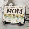 My Greatest Blessings Call Me Mom - Family Personalized Custom Rectangle Shaped Stone With Stand - Gift For Mom, Grandma