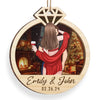 You Will Never Age For Me, Nor Fade, Nor Die - Couple Personalized Custom Ornament - Wood Custom Shaped - Christmas Gift For Husband Wife, Anniversary
