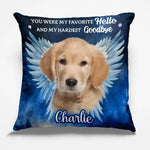 Custom Pet Photo Memorial Gifts for Dog Lovers - Personalized Pillow