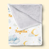 Such A Big Miracle, In Such A Little Elephant - Family Personalized Custom Baby Blanket - Gift For Baby Kids, Newborn Baby