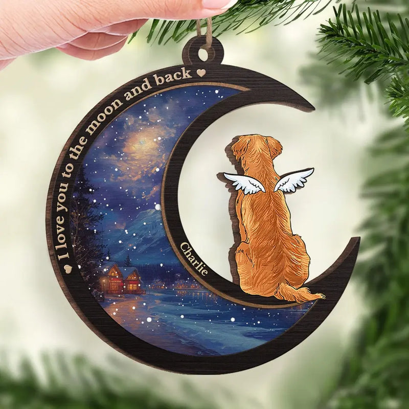 The Best Ornaments Are The Ones With Tails - Memorial Personalized Custom Ornament - Wood Custom Shaped - Sympathy Gift, Christmas Gift For Pet Owners, Pet Lovers