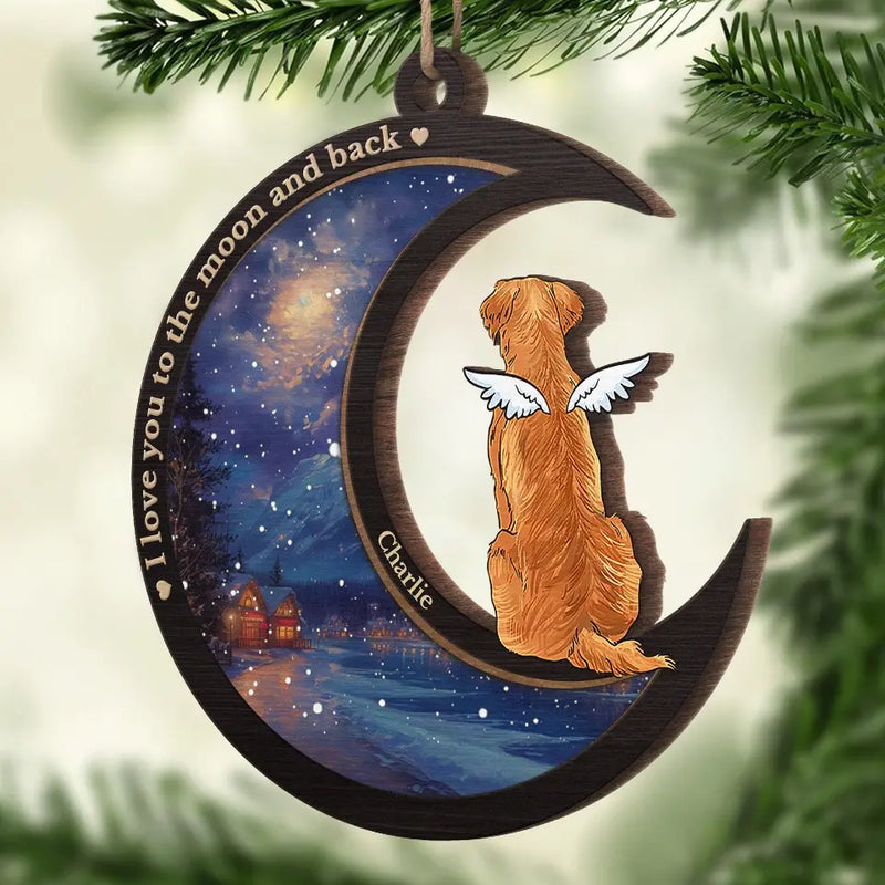 The Best Ornaments Are The Ones With Tails - Memorial Personalized Custom Ornament - Wood Custom Shaped - Sympathy Gift, Christmas Gift For Pet Owners, Pet Lovers