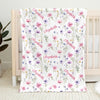 You Are The Beautiful Flower In The Family - Family Personalized Custom Baby Blanket - Gift For Baby Kids, Newborn Baby