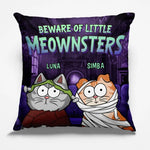 We Rule The House - Cat Personalized Custom Pillow - Halloween Gift For Pet Owners, Pet Lovers