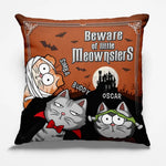 You Better Know Who Rule The House - Cat Personalized Custom Pillow - Halloween Gift For Pet Owners, Pet Lovers