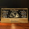 Custom Photo The Sweetest Little Part Of Destiny - Family Personalized Custom Acrylic Letters 3D LED Night Light - Gift For Baby Kids, Newborn Baby
