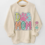 My Pet Fills My Heart With Joy - Dog & Cat Personalized Custom Unisex Sweatshirt With Design On Sleeve - Gift For Pet Owners, Pet Lovers