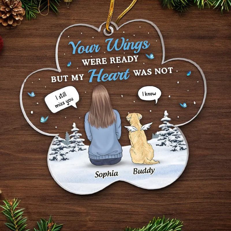 Thanks For Everything, I Had A Great Time - Memorial Personalized Custom Ornament - Acrylic Custom Shaped - Sympathy Gift, Christmas Gift For Pet Owners, Pet Lovers