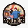 Ornaments That Tell Your Story, Unique Decorations That Delight - Couple Personalized Custom Ornament - Wood Custom Shaped - Christmas Gift For Husband Wife, Anniversary