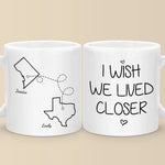 Our Friendship Shines Bright - Bestie Personalized Custom Mug - Gift For Best Friends, BFF, Sisters