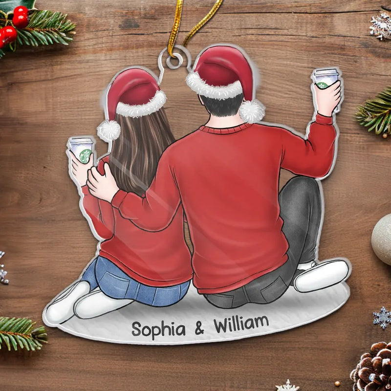 All I Want For Christmas Is You - Couple Personalized Custom Ornament - Acrylic Custom Shaped - Christmas Gift For Husband Wife, Anniversary