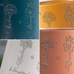 Love Is The Flower You’ve Got To Let Grow - Family Personalized Custom Pottery Mug - Gift For Mom, Daughter