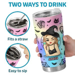 Every Witch Deserves A Touch Of Magic This Halloween - Personalized Custom Witch Tumbler - Halloween Gift For Witches, Yourself