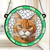 Custom Photo A Part Of One's Soul Remains Unawakened - Memorial Personalized Window Hanging Suncatcher - Sympathy Gift For Pet Owners, Pet Lovers