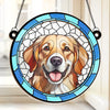 Custom Photo Forever In My Heart - Memorial Personalized Window Hanging Suncatcher - Sympathy Gift For Pet Owners, Pet Lovers
