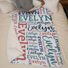 Every Baby Is A Gift - Family Personalized Custom Baby Blanket - Gift For Baby Kids, Newborn Baby
