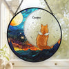I’ll Miss You Until We Meet Again - Memorial Personalized Custom Stained Glass Window Hanging Suncatcher - Sympathy Gift For Pet Owners, Pet Lovers