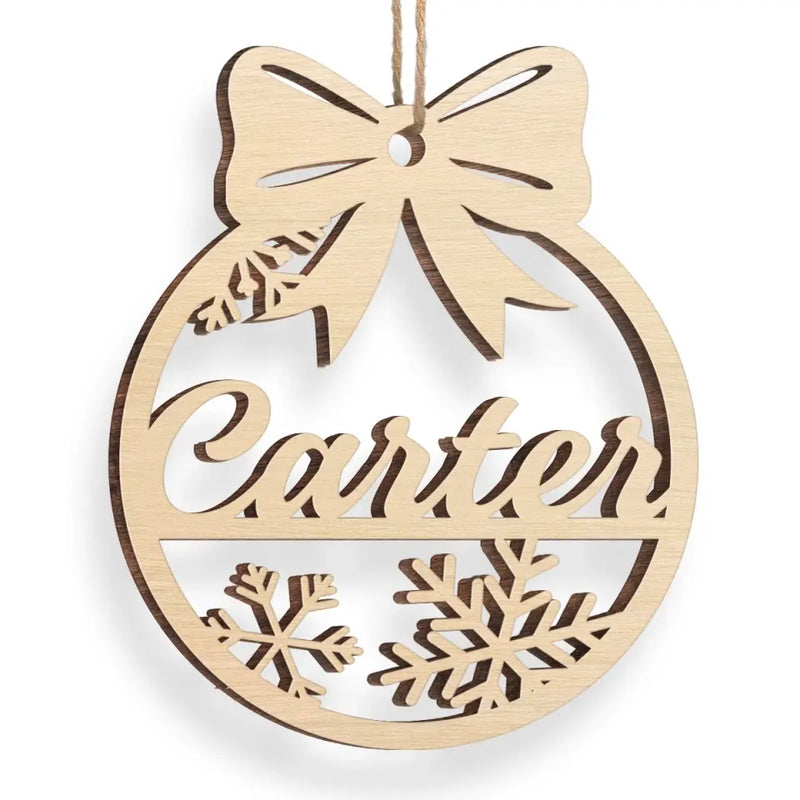 I Always Make It Home For Christmas - Family Personalized Custom Ornament - Wood Custom Shaped - Christmas Gift For Family Members