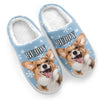 Custom Photo Merry Catmas, My Furry Friend - Dog & Cat Personalized Custom Fluffy Slippers - Christmas Gift For Pet Owners, Pet Lovers