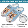 Custom Photo Merry Catmas, My Furry Friend - Dog & Cat Personalized Custom Fluffy Slippers - Christmas Gift For Pet Owners, Pet Lovers