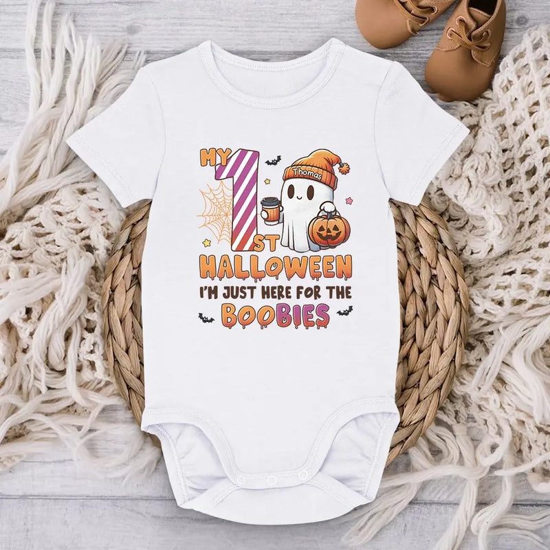 The Cutest Boo You've Ever Seen - Family Personalized Custom Baby Onesie - Halloween Gift For Baby Kids, Newborn Baby