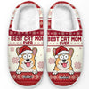 No Holiday Is Complete Without My Canine Companion - Dog & Cat Personalized Custom Fluffy Slippers - Christmas Gift For Pet Owners, Pet Lovers