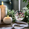 If Nothing Is Going Well, Call Your Grandmother - Family Personalized Custom Circle Glass Ornament - Christmas Gift For Mom, Grandma