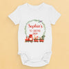 Your Newborn Giggles Are The Sweetest Holiday Harmony - Family Personalized Custom Baby Onesie - Christmas Gift For Baby Kids, Newborn Baby