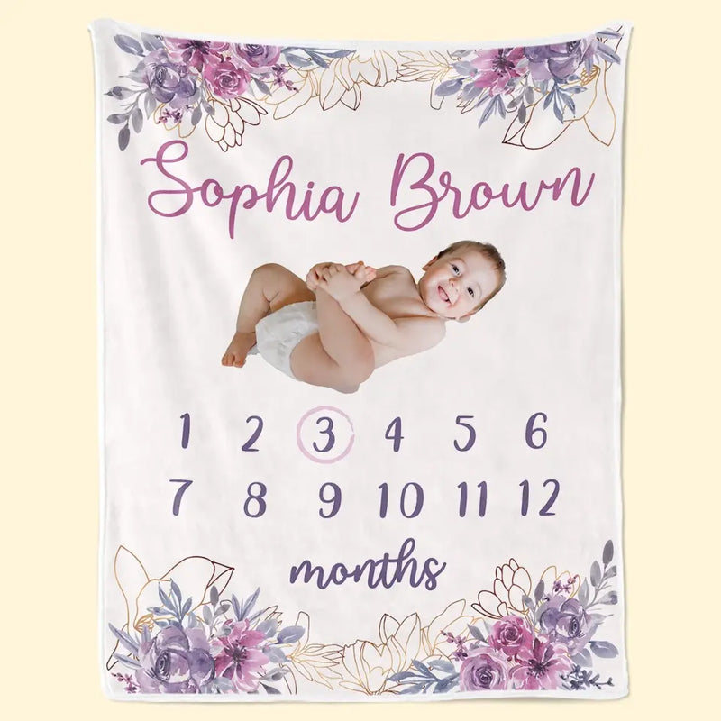 Custom Photo Like Stars Are To The Sky, So Are The Baby To Our World - Family Personalized Custom Baby Blanket - Gift For Baby Kids, Newborn Baby