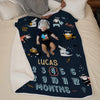 Custom Photo A Warm Hug That Wraps You In Love And Comfort - Family Personalized Custom Baby Blanket - Gift For Baby Kids, Newborn Baby