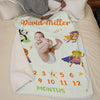 Custom Photo A Cozy Blanket Makes Every Nap A Little Sweeter - Family Personalized Custom Baby Blanket - Gift For Baby Kids, Newborn Baby