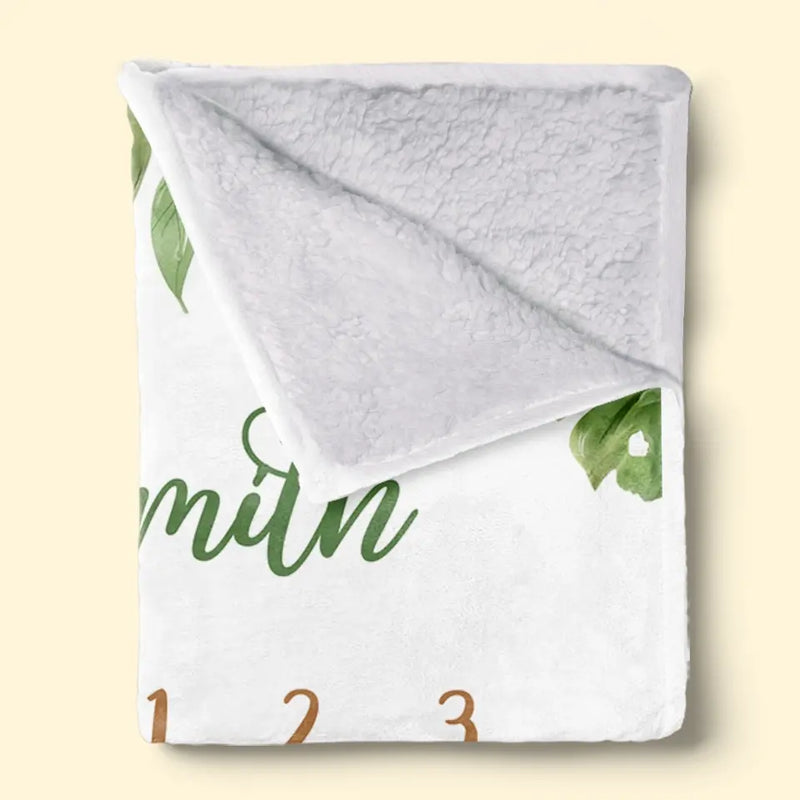 Custom Photo Every Baby Deserves A Cozy Place To Dream - Family Personalized Custom Baby Blanket - Gift For Baby Kids, Newborn Baby
