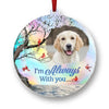 Custom Photo You Brought Joy To Our Lives - Memorial Personalized Custom Hologram Ornament - Sympathy Gift, Christmas Gift For Pet Owners, Pet Lovers