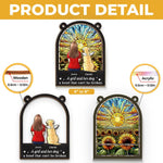 Some Bonds Can Never Be Broken - Memorial Personalized Window Hanging Suncatcher - Sympathy Gift For Pet Owners, Pet Lovers