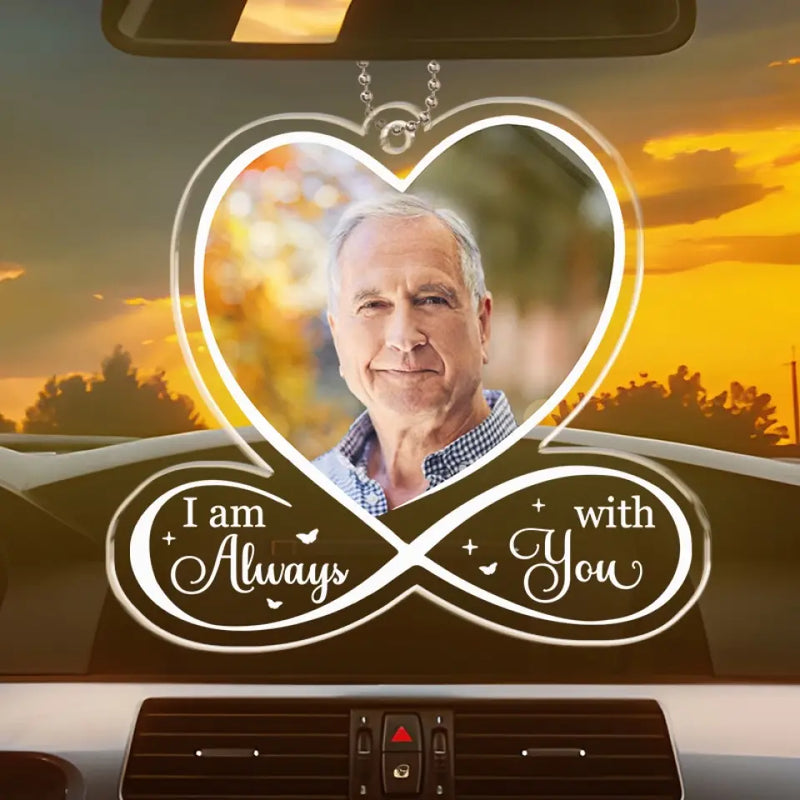 Memorial Personalized Custom Car Ornament - Acrylic Custom Shaped AMZ - New Arrival, Sympathy Gift For Family Members