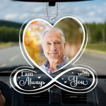 Memorial Personalized Custom Car Ornament - Acrylic Custom Shaped AMZ - New Arrival, Sympathy Gift For Family Members