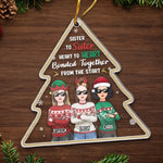 Friendship Is A Journey Full Of Memories - Bestie Personalized Custom Ornament - Acrylic Custom Shaped - Christmas Gift For Best Friends, BFF, Sisters