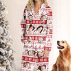 Custom Photo Christmas Is All About Family, Making Merry - Family Personalized Custom Pajamas - Christmas Gift For Family Members