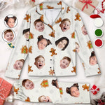 Custom Photo Christmas Is A Togethery Sort Of Holiday - Family Personalized Custom Pajamas - Christmas Gift For Family Members