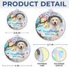 Custom Photo You Brought Joy To Our Lives - Memorial Personalized Custom Hologram Ornament - Sympathy Gift, Christmas Gift For Pet Owners, Pet Lovers
