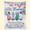 A Thoughtful Way To Show Your Love And Sympathy - Memorial Personalized Custom Blanket - Sympathy Gift For Family Members